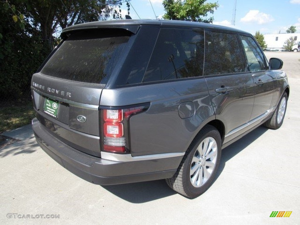 2016 Range Rover HSE - Corris Grey Metallic / Ebony/Ebony photo #7