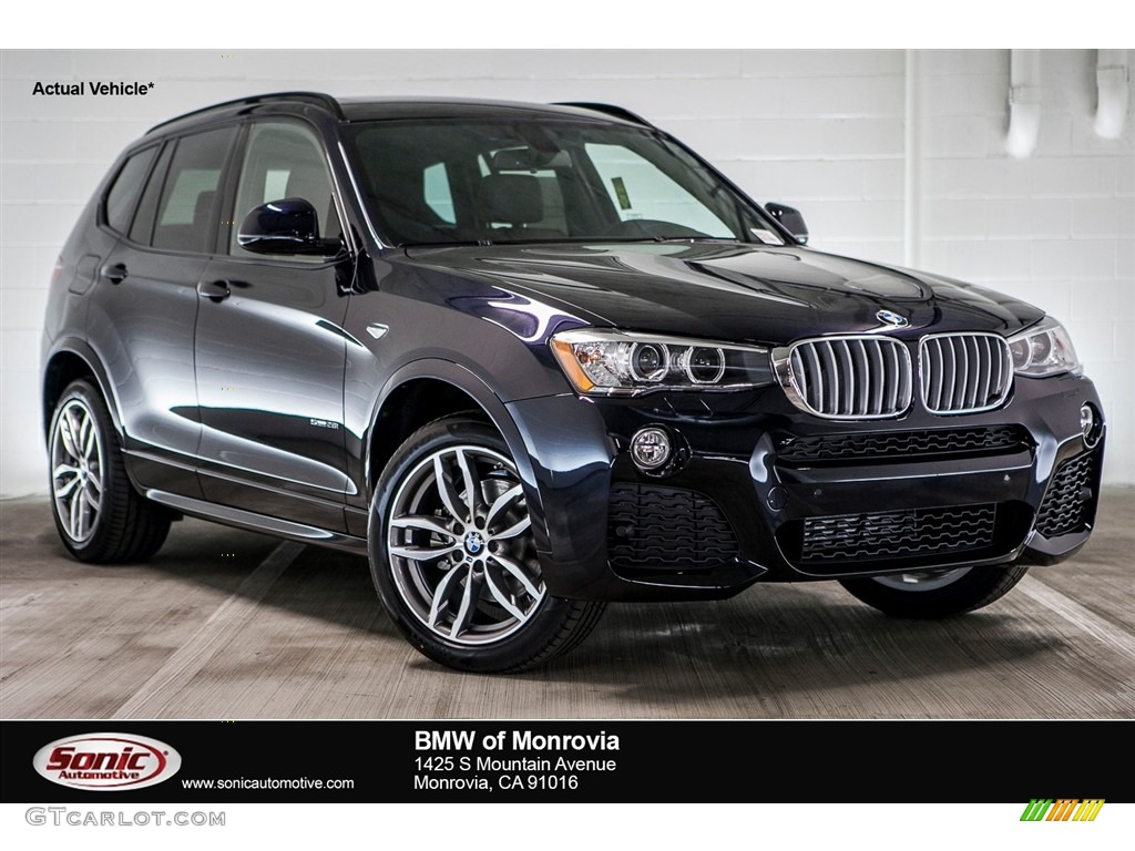 Carbon Black Metallic BMW X3