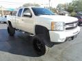 2009 Summit White Chevrolet Silverado 1500 LTZ Extended Cab 4x4  photo #5