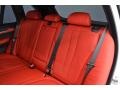 2017 BMW X5 M Mugello Red Interior Rear Seat Photo