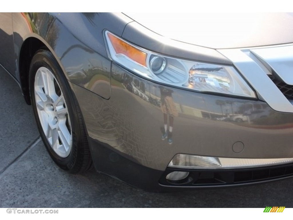2011 TL 3.5 Technology - Polished Metal Metallic / Taupe Gray photo #10