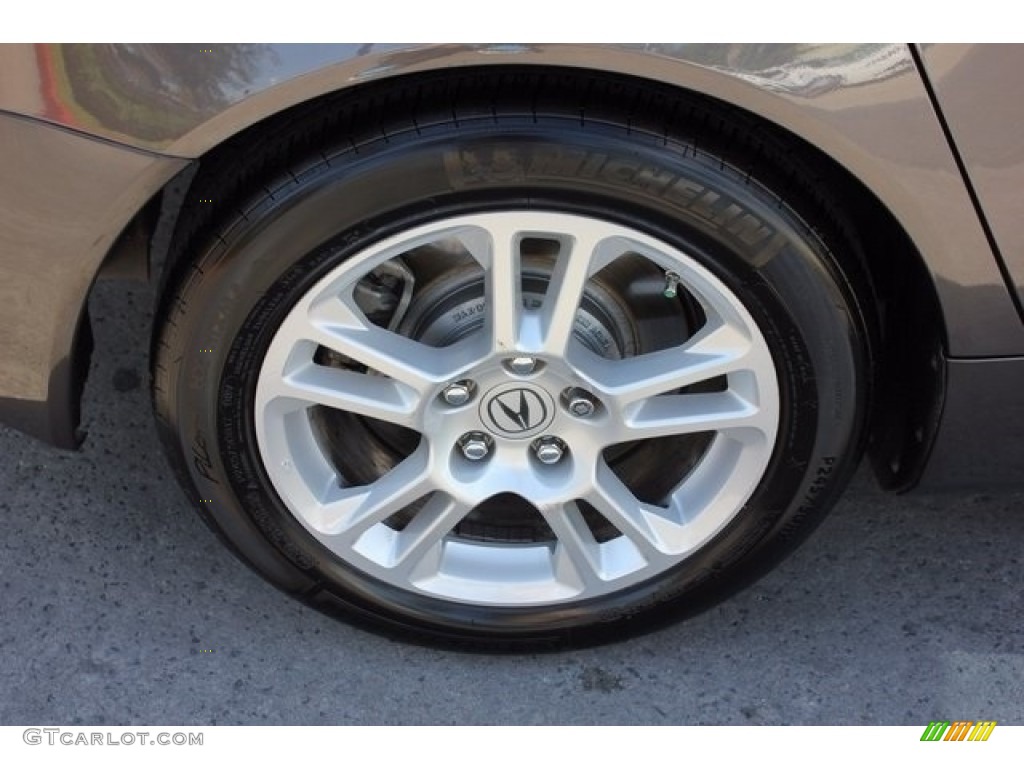 2011 TL 3.5 Technology - Polished Metal Metallic / Taupe Gray photo #12