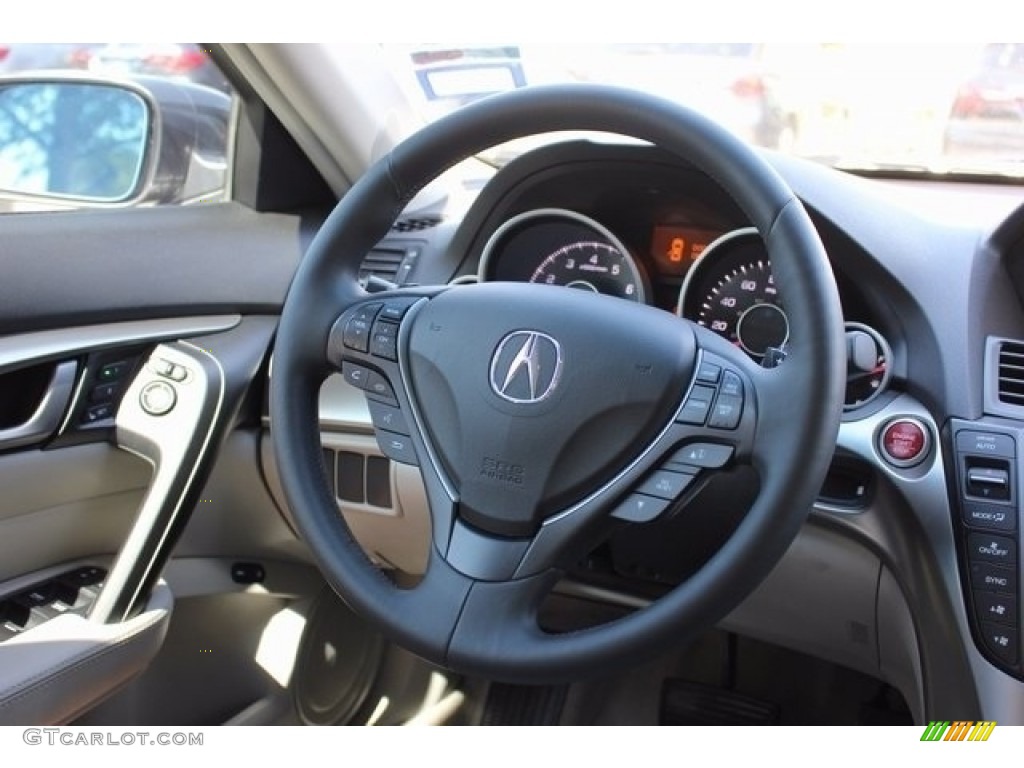 2011 TL 3.5 Technology - Polished Metal Metallic / Taupe Gray photo #29