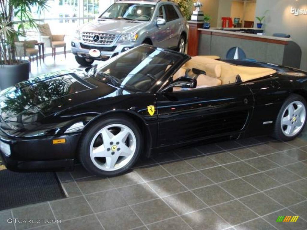 1995 348 Spider - Black / Tan photo #1