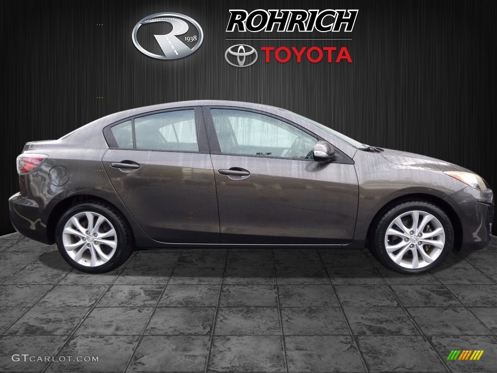 2010 MAZDA3 s Sport 4 Door - Metropolitan Gray Mica / Black photo #2