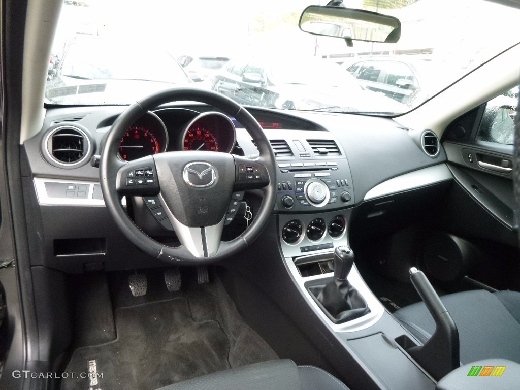 2010 MAZDA3 s Sport 4 Door - Metropolitan Gray Mica / Black photo #7