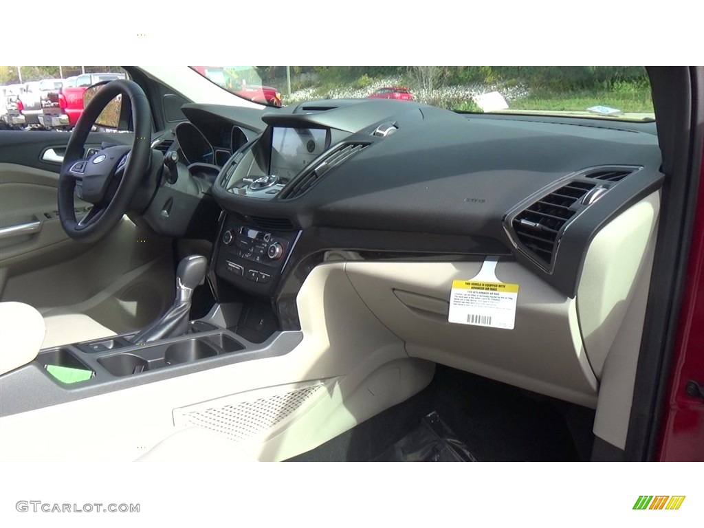 2017 Escape Titanium 4WD - Ruby Red / Medium Light Stone photo #26