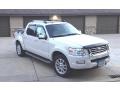 White Suede 2008 Ford Explorer Sport Trac Limited 4x4