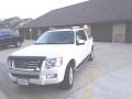 2008 White Suede Ford Explorer Sport Trac Limited 4x4  photo #2