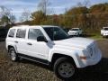 2017 Bright White Jeep Patriot Sport  photo #3