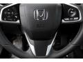 Black 2017 Honda Civic EX-L Sedan Steering Wheel