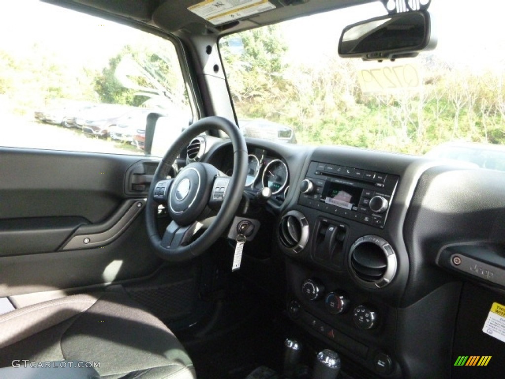 2017 Wrangler Sport 4x4 - Rhino / Black photo #9