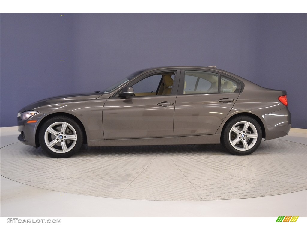 2013 3 Series 328i Sedan - Mojave Brown Metallic / Venetian Beige photo #4