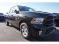 2017 Brilliant Black Crystal Pearl Ram 1500 Express Quad Cab  photo #4