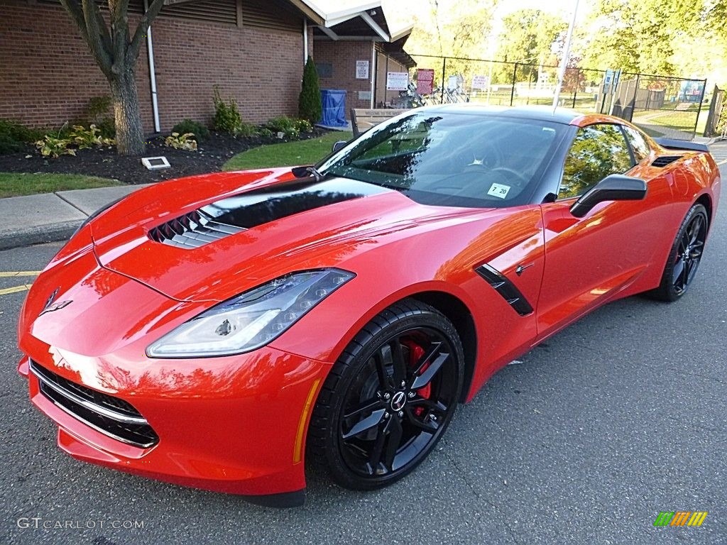 2015 Corvette Stingray Coupe Z51 - Torch Red / Jet Black photo #1