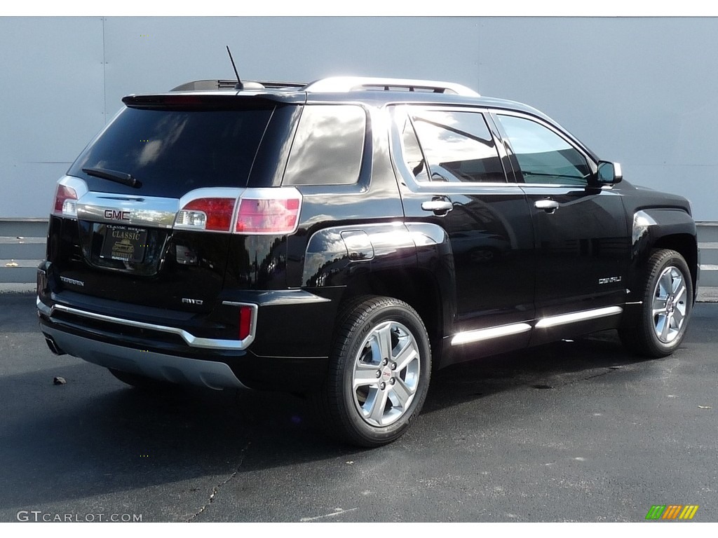 Ebony Twilight Metallic 2017 GMC Terrain Denali AWD Exterior Photo #116711643