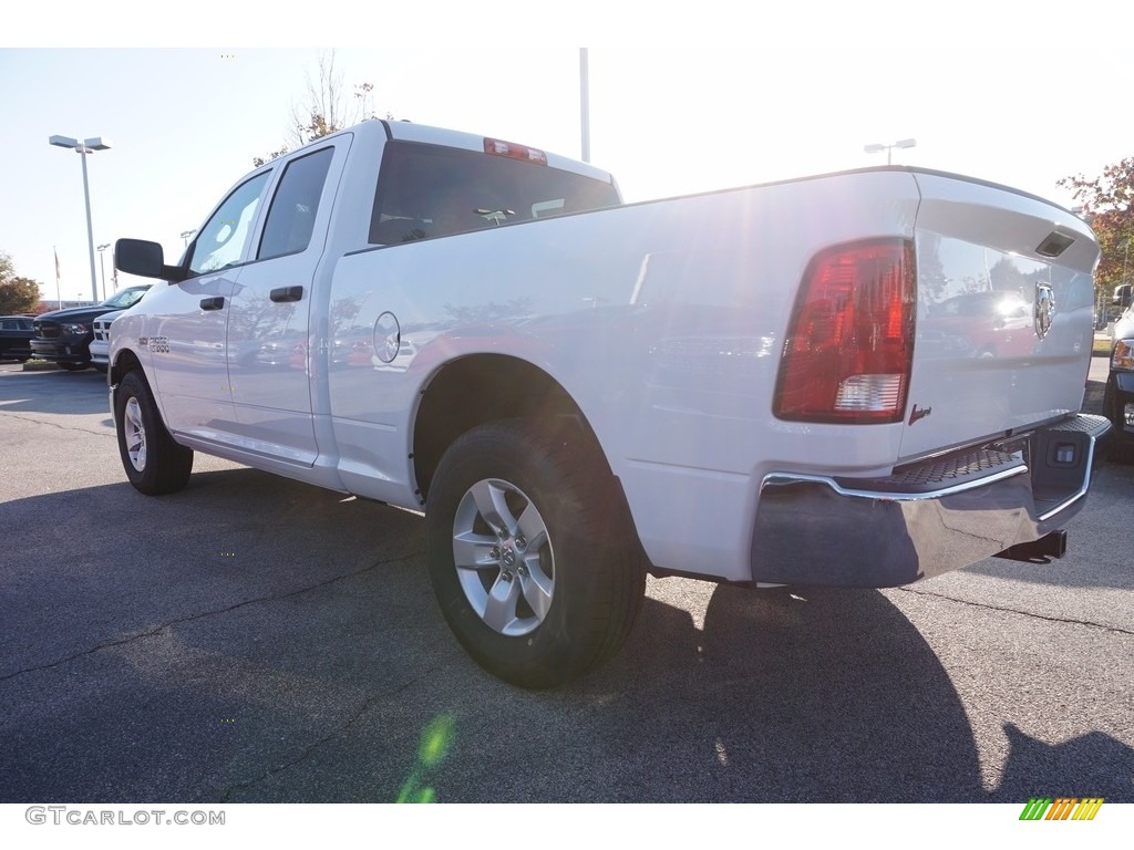 2017 1500 Tradesman Quad Cab - Bright White / Black/Diesel Gray photo #2