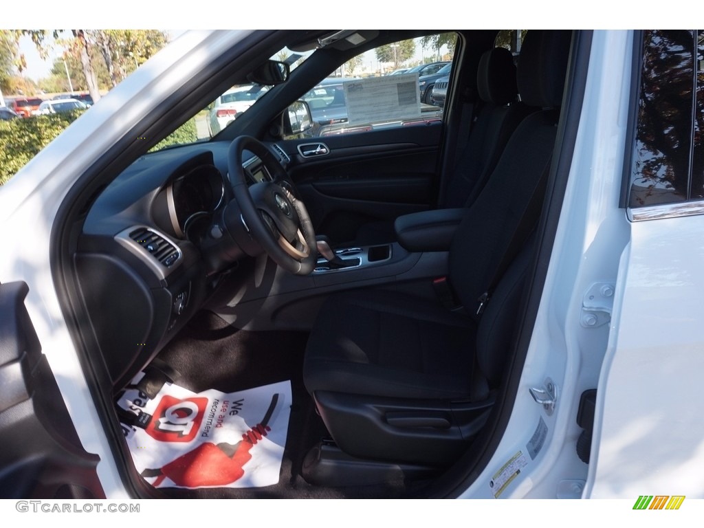 2017 Grand Cherokee Laredo - Bright White / Black photo #6