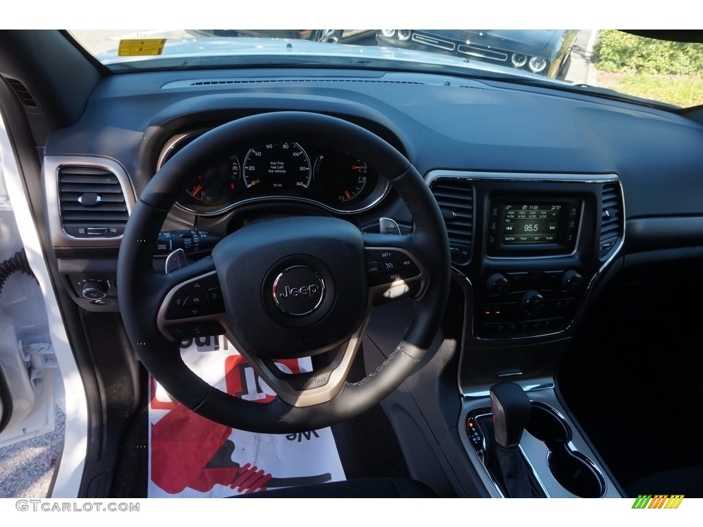 2017 Grand Cherokee Laredo - Bright White / Black photo #7