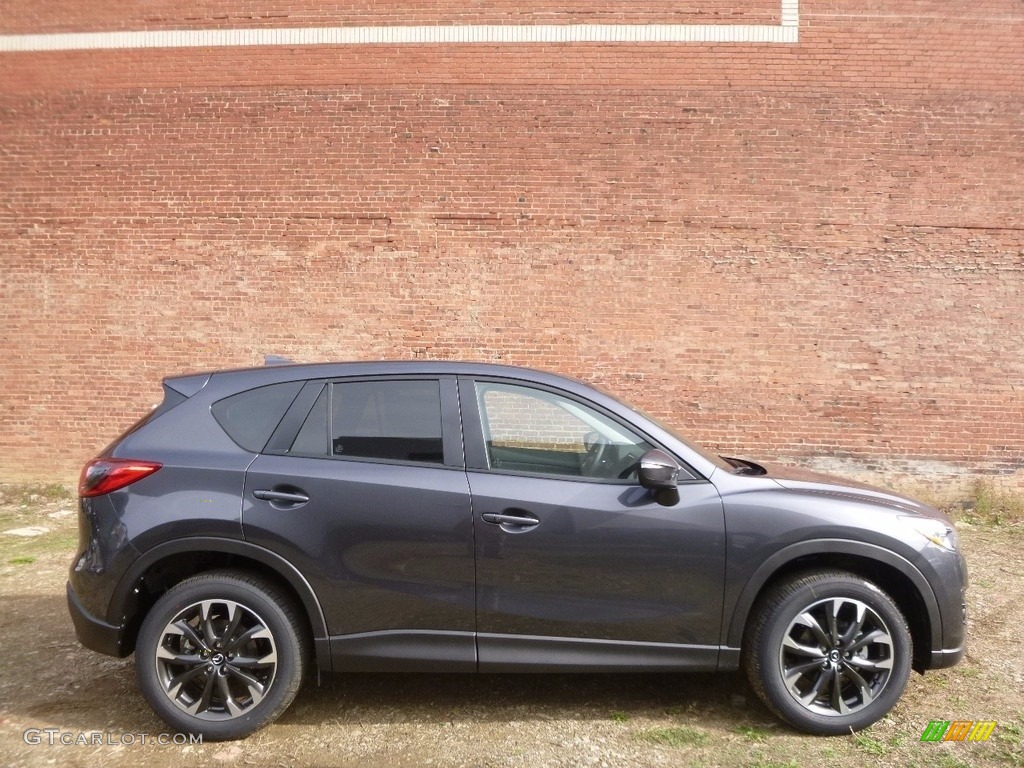 2016 CX-5 Grand Touring - Meteor Gray Mica / Black photo #2