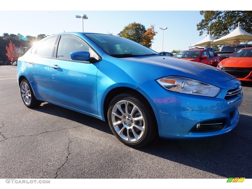 2016 Dart SXT Sport - B5 Blue Pearl / Black photo #4