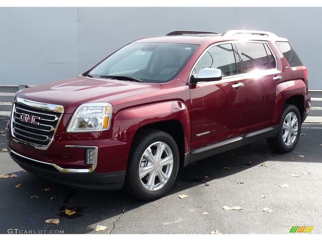 Crimson Red Tintcoat 2017 GMC Terrain SLT AWD Exterior Photo #116716332