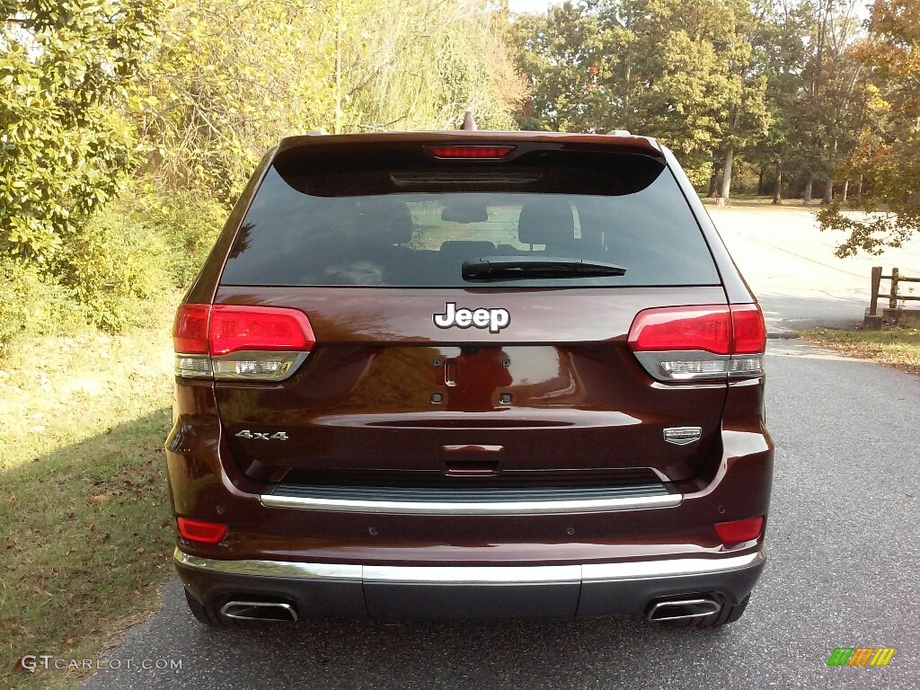 2014 Grand Cherokee Summit 4x4 - Deep Auburn Pearl / Summit Grand Canyon Jeep Brown Natura Leather photo #7