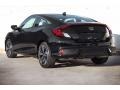 2016 Crystal Black Pearl Honda Civic EX-L Coupe  photo #2