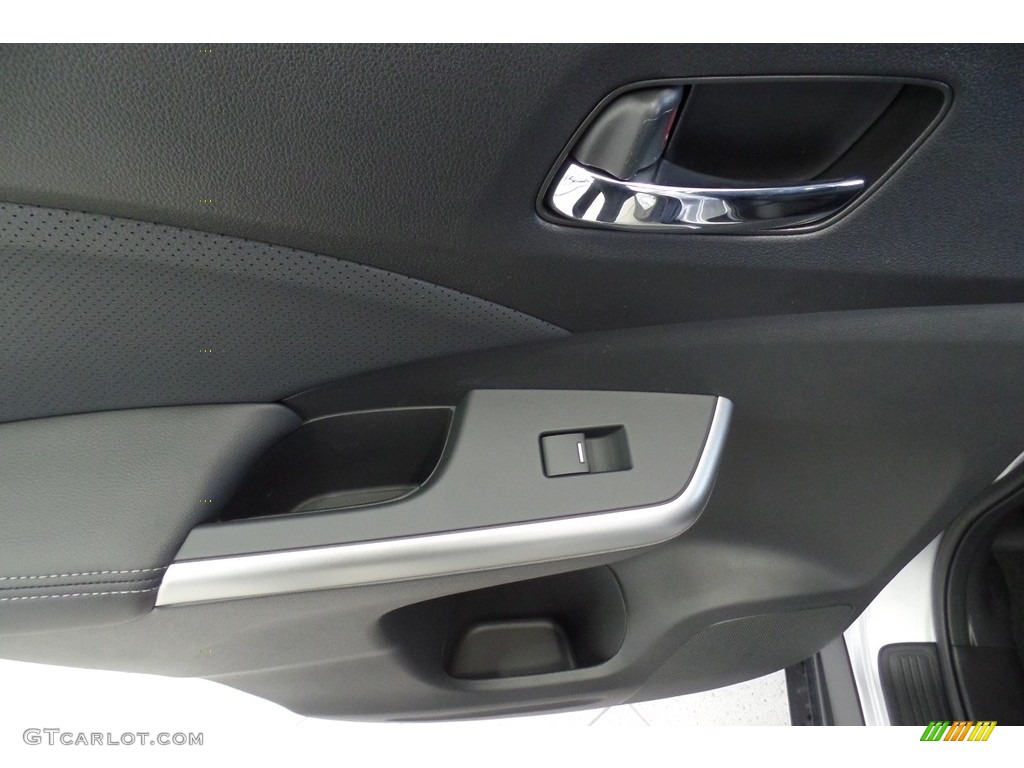 2016 CR-V LX AWD - Alabaster Silver Metallic / Gray photo #9
