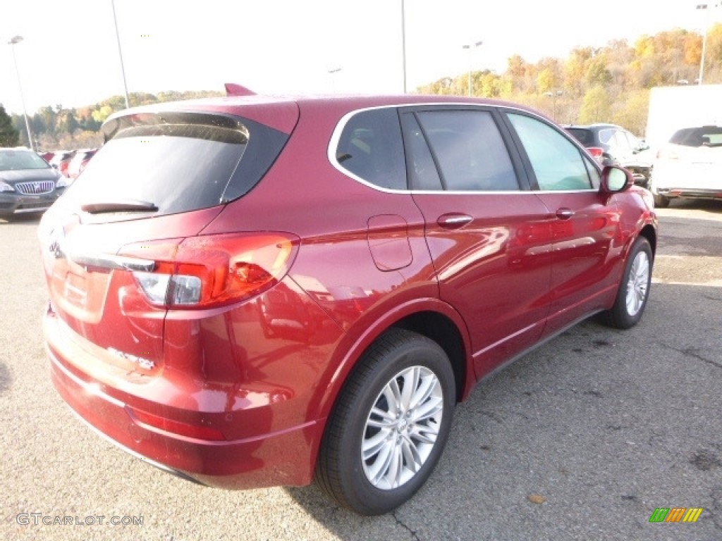 2017 Envision Preferred AWD - Chili Red Metallic / Light Neutral photo #7