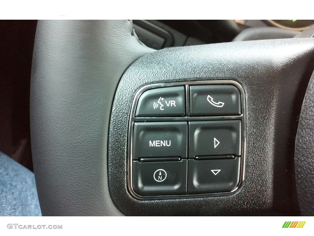 2017 Wrangler Rubicon 4x4 - Black / Black photo #15