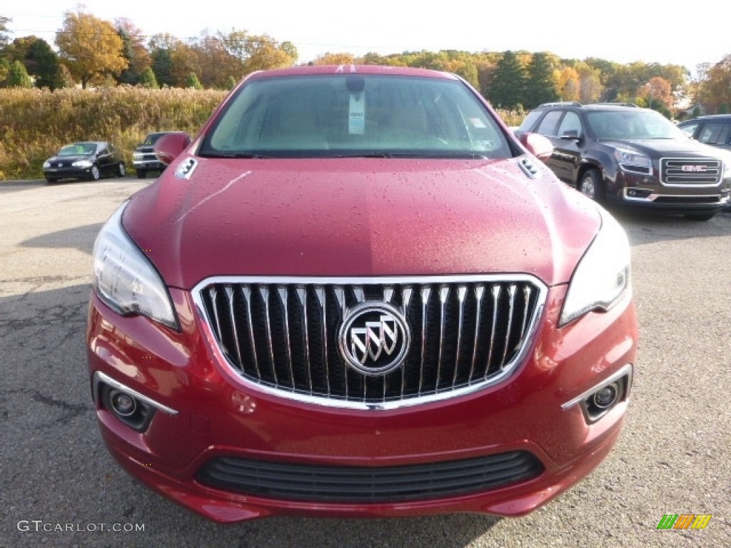 2017 Envision Preferred AWD - Chili Red Metallic / Light Neutral photo #11