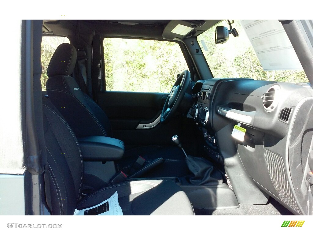 2017 Wrangler Rubicon 4x4 - Rhino / Black photo #13