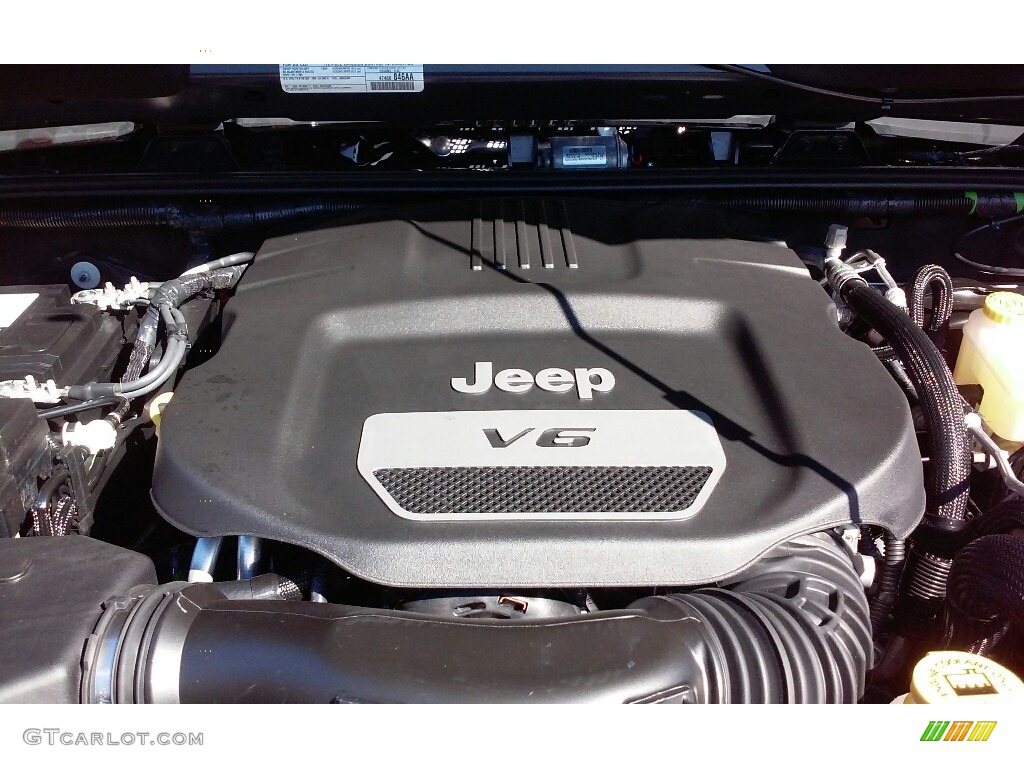 2017 Wrangler Rubicon 4x4 - Rhino / Black photo #24