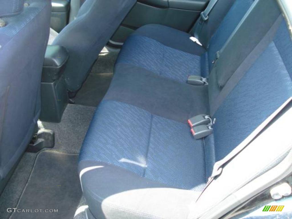 2002 Impreza WRX Sedan - Midnight Black Pearl / Black photo #10