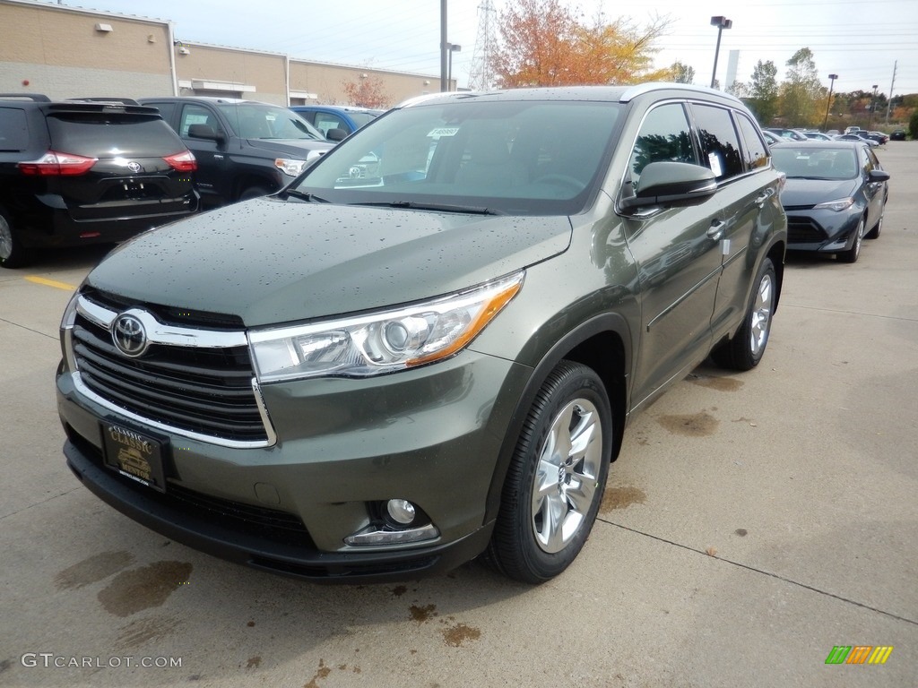 2016 Highlander Limited AWD - Alumina Jade Metallic / Ash photo #1