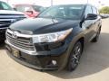 Midnight Black Metallic - Highlander XLE Photo No. 1