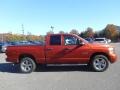 2008 Sunburst Orange Pearl Dodge Ram 1500 SLT Quad Cab 4x4  photo #2