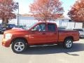 2008 Sunburst Orange Pearl Dodge Ram 1500 SLT Quad Cab 4x4  photo #4