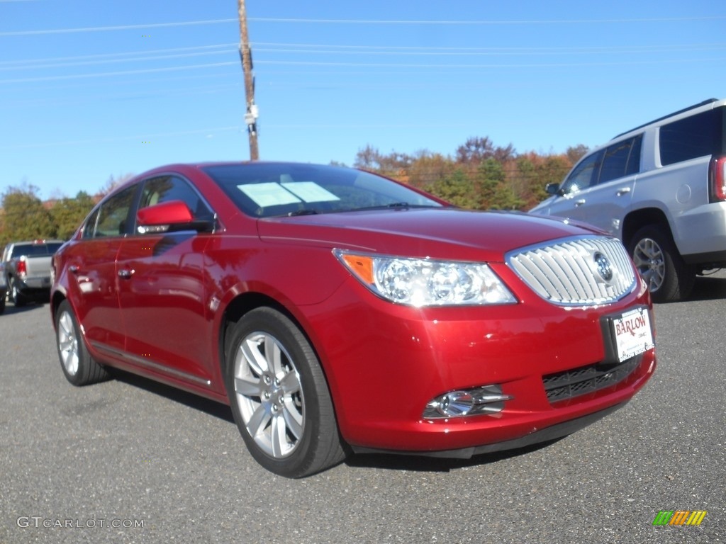 2012 LaCrosse FWD - Crystal Red Tintcoat / Cashmere photo #1