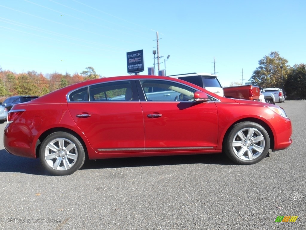 2012 LaCrosse FWD - Crystal Red Tintcoat / Cashmere photo #2
