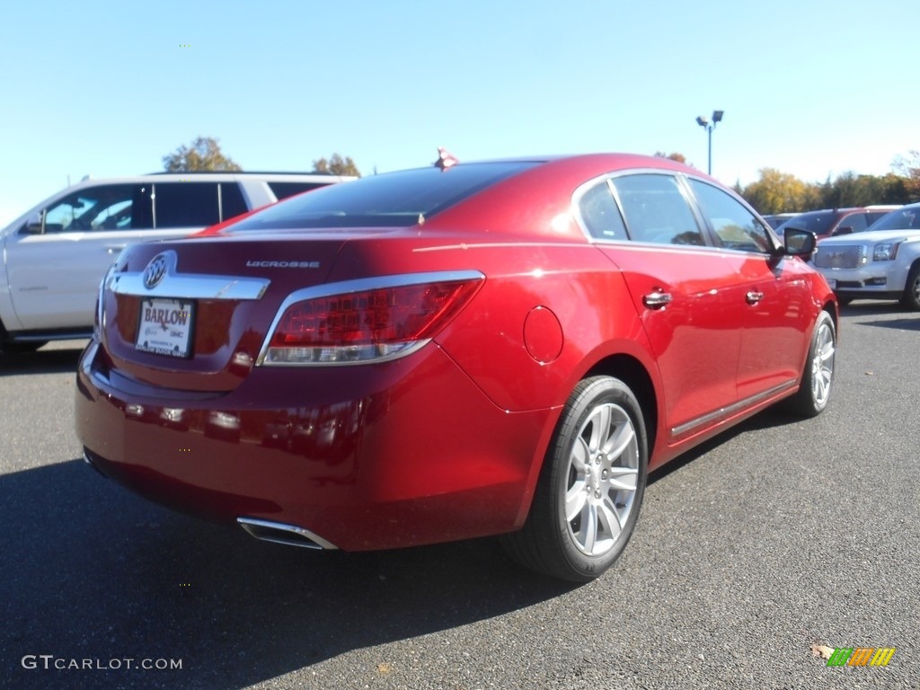 2012 LaCrosse FWD - Crystal Red Tintcoat / Cashmere photo #3