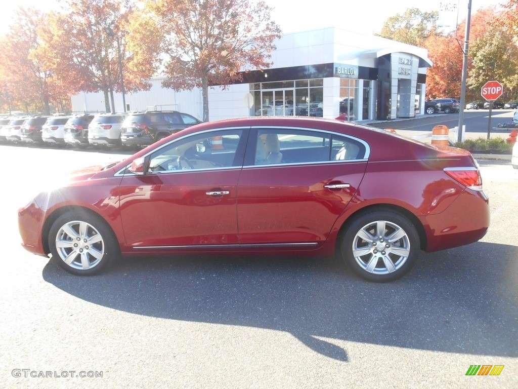 2012 LaCrosse FWD - Crystal Red Tintcoat / Cashmere photo #6