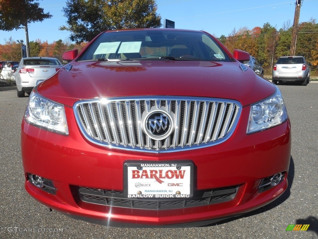 2012 LaCrosse FWD - Crystal Red Tintcoat / Cashmere photo #8