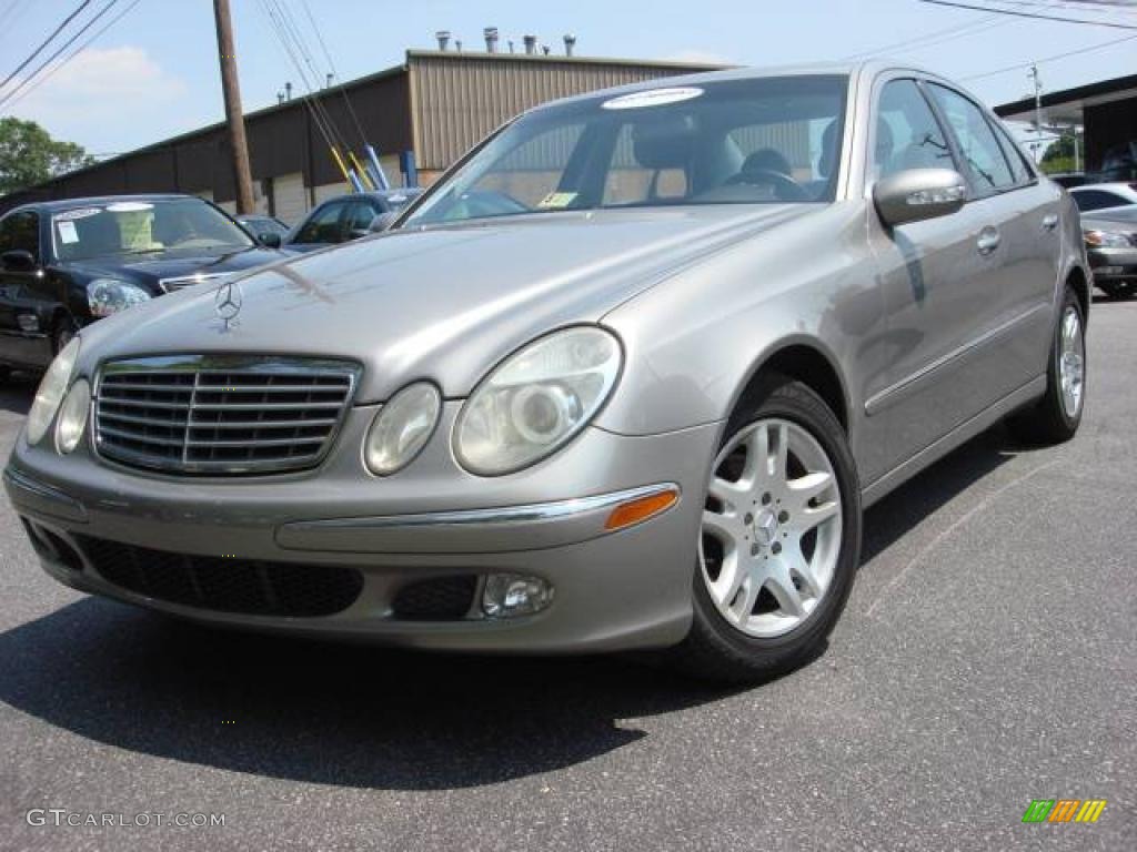 2004 E 320 Sedan - Pewter Silver Metallic / Charcoal photo #1