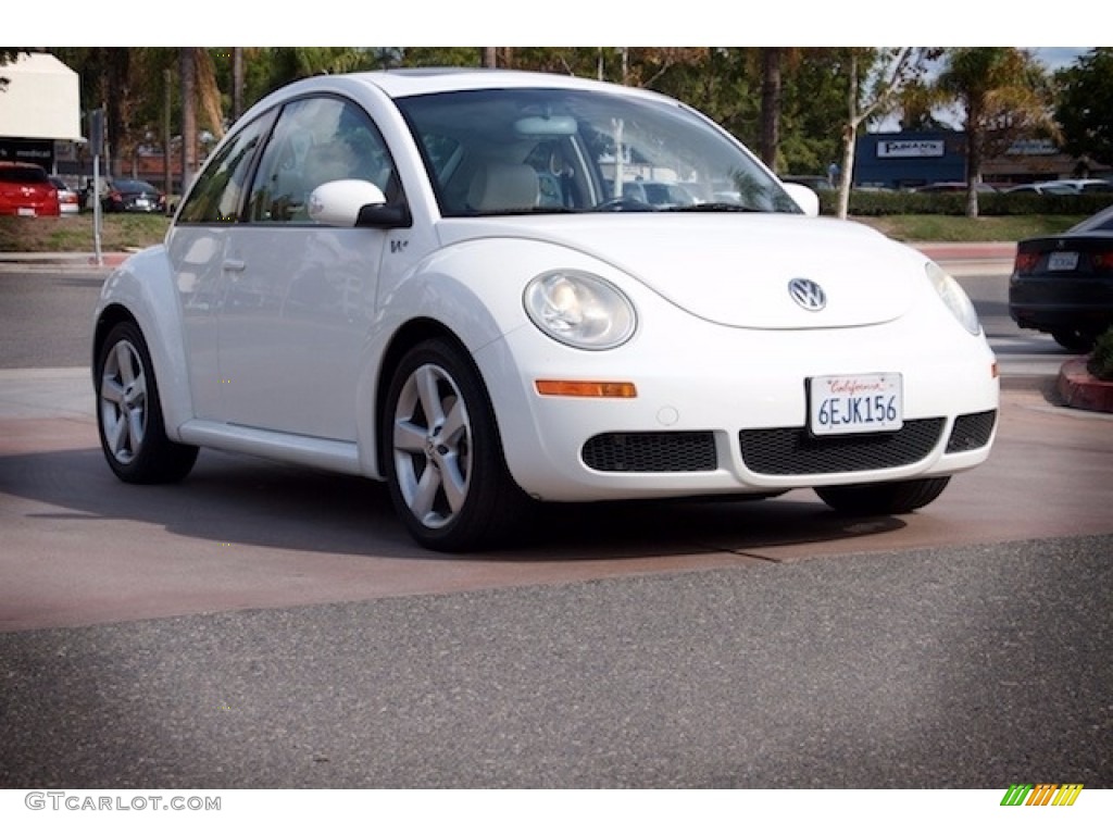 2008 New Beetle Triple White Coupe - Campanella White / White photo #1