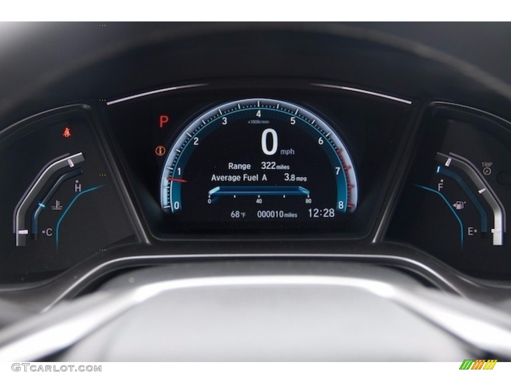 2017 Honda Civic EX-L Navi Hatchback Gauges Photo #116732091