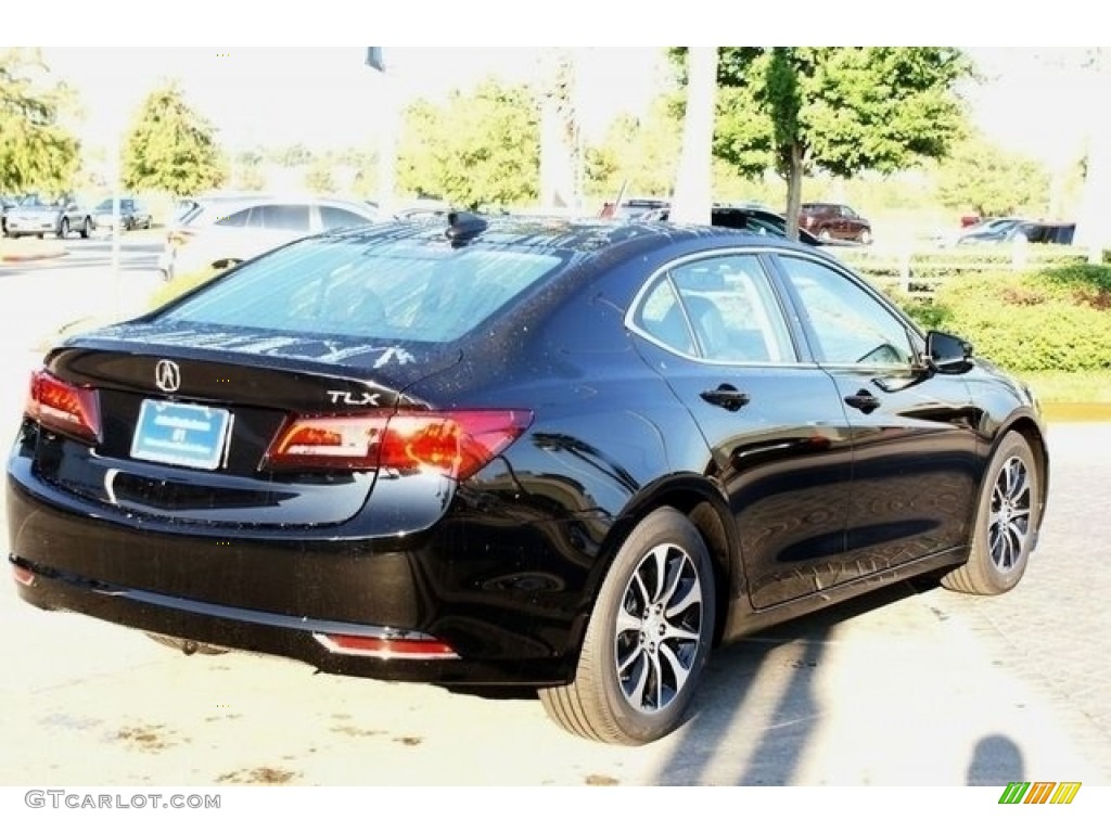 2017 TLX Sedan - Crystal Black Pearl / Ebony photo #7