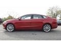 2017 Ruby Red Ford Fusion Platinum AWD  photo #1