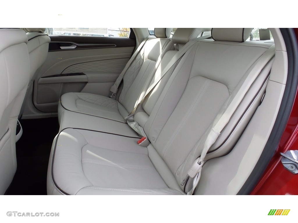 2017 Ford Fusion Platinum AWD Rear Seat Photos